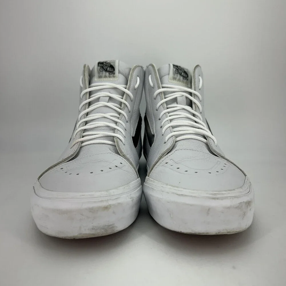 Vans Shoes Mens Size 10.5 Sk8-Hi XL Big Mood Hologram Leather High Top Skate